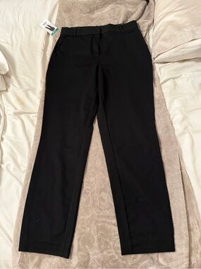 Women’s  Black Dress Pants - Classic Flat Front